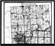 St. Clair and Fairfield Townships, Busenbarks, Overpeck, Hamilton, Sheley Sta., Seven Mile - Above, Butler County 1885